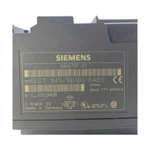 Siemens 6ES7340-1BH00-0AE0 SIMATIC S7-300 CP340 Kommunikationsprozessor 20mA TTY
