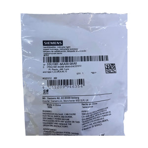 Siemens 3SU1001-6AA00-0AA0 SIRIUS ACT Leuchtmelder 22 mm Linse gelb transparent