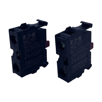Eaton M22-K01 216378 Kontaktelement Öffner Frontbefestigung 2 Stück