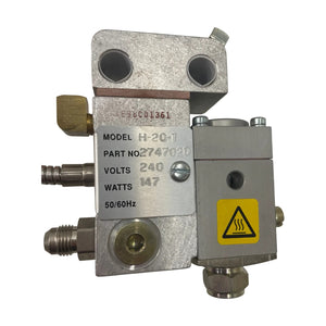 Nordson H-20-T 274702 Hotmelt Auftragskopf Heißleim 240V 147W