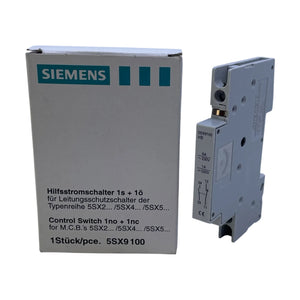 Siemens 5SX9100 Hilfsstromschalter 1S+1Ö für Leitungsschutzschalter 5SX2 5SX4