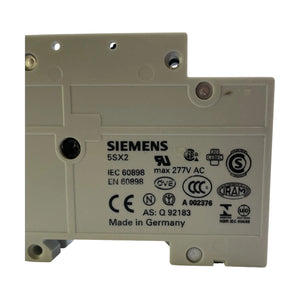 Siemens 5SX2120-7 Leitungsschutzschalter C20 1-polig 5SX2 120-7 2 Stück