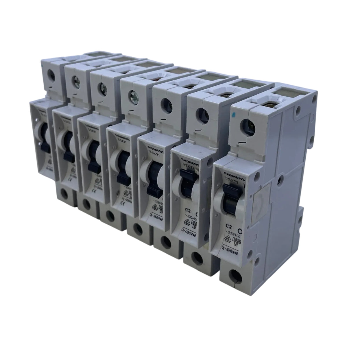 Siemens 5SX2102-7 Leitungsschutzschalter C2 1-polig 5SX2 102-7 7 Stück