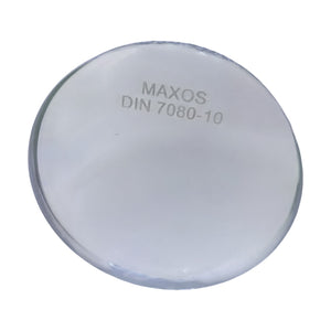 MAXOS DIN 7080-10 Borosilikat Rundschauglas Sicherheitsschauglas 27811