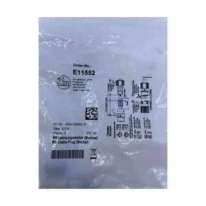 ifm E11552 M8 Leitungsdose Buchse 3-polig konfektionierbar