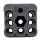 Harting Han Q 7/0-F 09120073101 Buchseneinsatz 7-polig 10A 400V 4 Stück