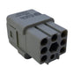 Harting Han Q 7/0-F 09120073101 Buchseneinsatz 7-polig 10A 400V 4 Stück