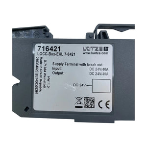 Lütze 716421 LOCC-Box-EKL 7-6421 Einspeiseklemme DC 24V 40A