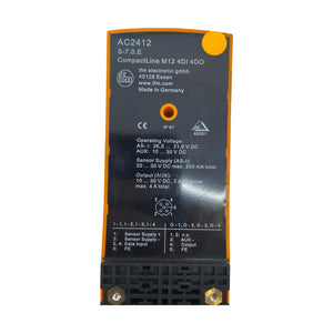 ifm AC2412 AS-Interface CompactLine Modul M12 4DI 4DO
