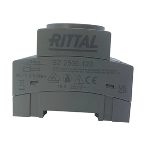 Rittal SZ 2506.120 Steckdose für Tragschienenmontage 16A 250V grau 2 Stück