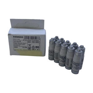 Siemens 5SE2316 NEOZED Sicherungseinsatz D01 16A 400V AC 10 Stück