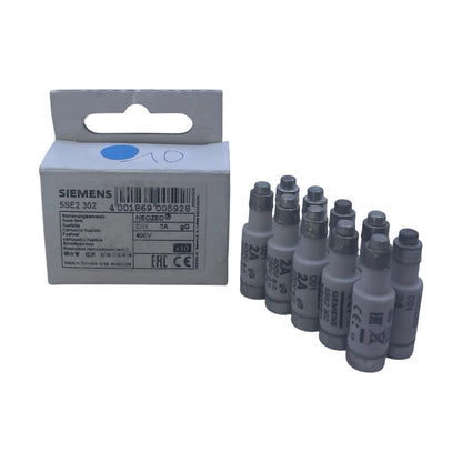 Siemens 5SE2302 NEOZED Sicherungseinsatz D01 2A gL/gG 400V 10 Stück