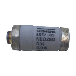 Siemens 5SE2363 NEOZED Sicherungseinsatz D02 63A gL/gG 400V 7 Stück