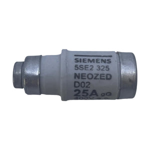 Siemens 5SE2325 NEOZED Sicherungseinsatz D02 25A gL/gG 400V 10 Stück