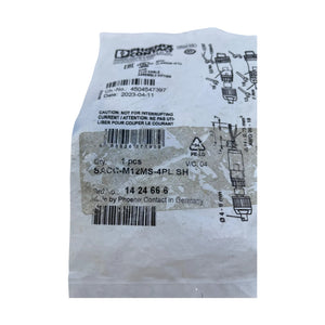 Phoenix Contact SACC-M12MS-4PL SH 1424666 M12 Stecker gerade 4-polig geschirmt