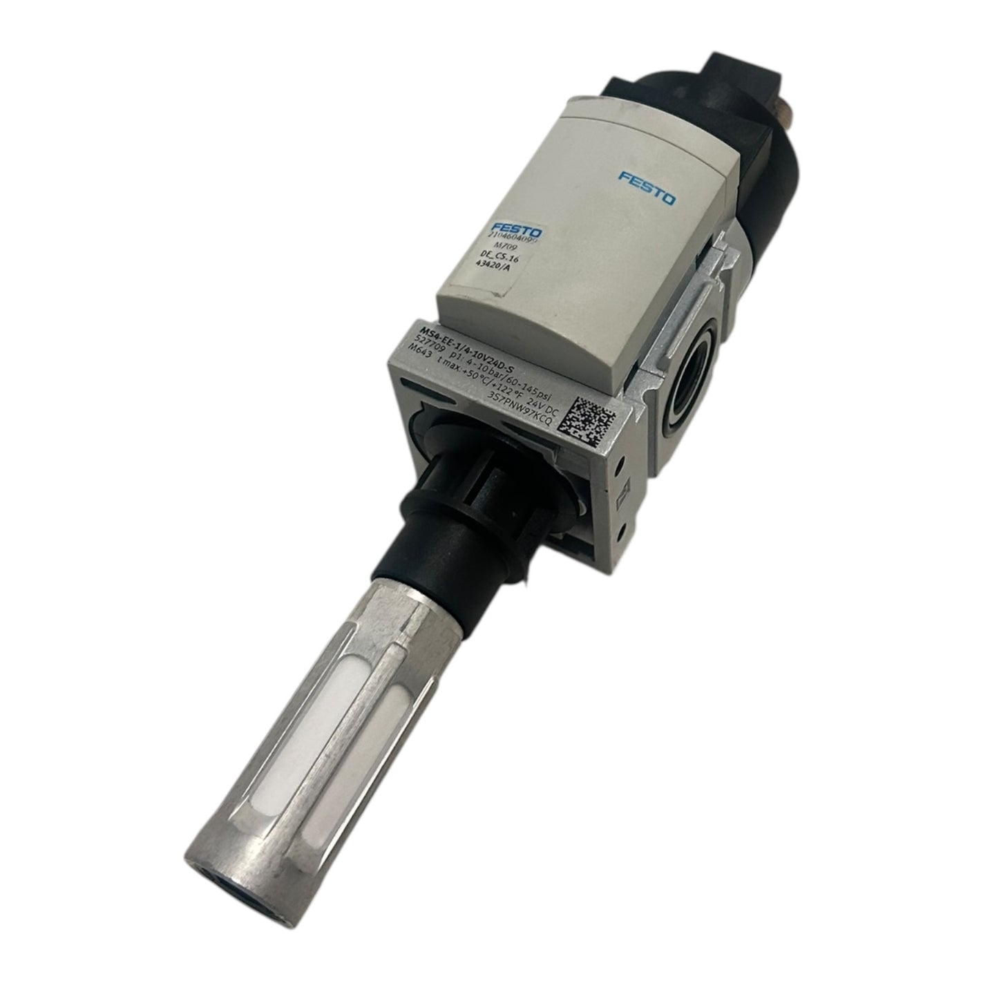 Festo Einschaltventil Pneumatikventil MS4-EE-1/4-10V24D-S 527709 Festo Ventil