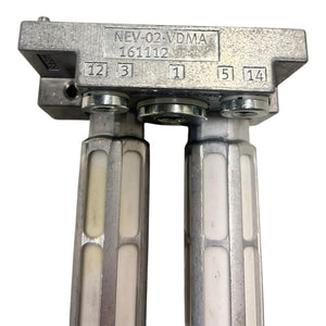 Festo Endplatte Pneumatik für industriellen Einsatz Festo NEV-02-VDMA 161112