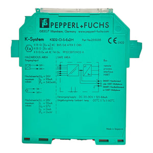 Pepperl+Fuchs HART-Transmitterspeisegerät Speisegerät KSD2-CI-S-Ex2.H 255035