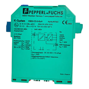 Pepperl+Fuchs Ausgangstrennwandler KSD2-CO-S-Ex.H 197565 DC20-30V/70-47mA Um=40V