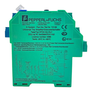 Pepperl+Fuchs Temperaturgrenzwertschalter Industrie Einsatz KFD2-GU-Ex1 72139