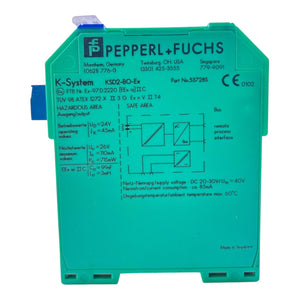 Pepperl+Fuchs Ventilsteuerbaustein DC20-30V/Um=40V ca.85mA KSD2-BO-Ex 53728S