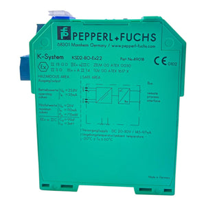 Pepperl+Fuchs Ventilsteuerbaustein KSD2-BO-Ex2.2 49018 DC20-30V/145-97mA