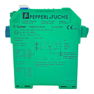 Pepperl+Fuchs HART-Transmitterspeisegerät KSD2-CI-S-Ex2.H 39368 DC20-30V/ca80mA