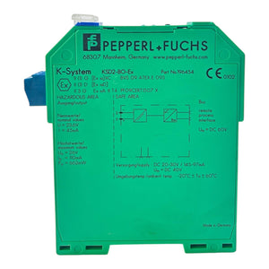 Pepperl+Fuchs Transmitterspeisegerät Modul KDS2-BO-Ex 196454 DC20-30V/145-97mA