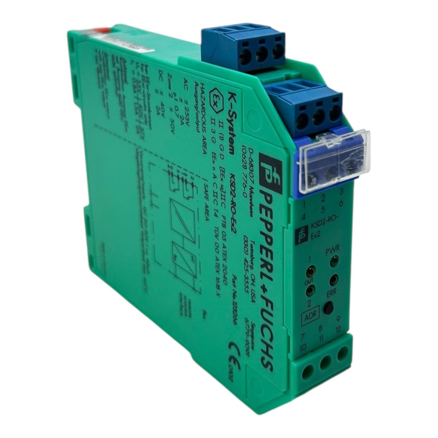 Pepperl+Fuchs Transmitterspeisegerät KSD2-RO-Ex2 123266 DC20-30V/ca.42mA