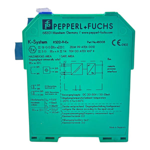 Pepperl+Fuchs Frequenzumsetzer  Modul KSD2-FI-Ex 48008 DC20-30V750-33mA