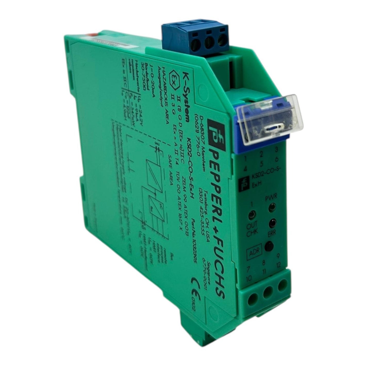 Pepperl+Fuchs Ausgangstrennwandler KSD2-CO-S-Ex.H 103239S DC20-30V/Um=40V 55mA