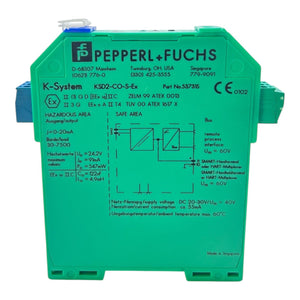 Pepperl+Fuchs Ausgangstrennwandler KSD2-CO-S-Ex 53731S DC20-30V/Um=40 ca.55mA