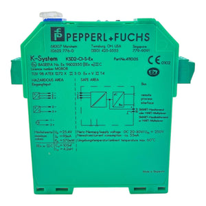Pepperl+Fuchs Trennschaltverstärker KSD2-CI-S-Ex 41100S DC20-30V/Um=250V ca.55mA