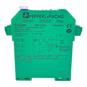 Pepperl+Fuchs Trennschaltverstärker KSD2-CI-S-Ex 41100S DC20-30V/Um=250V ca.55mA