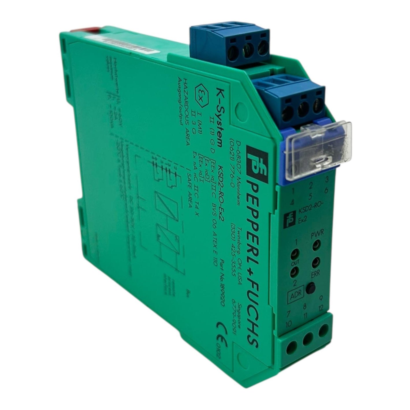 Pepperl+Fuchs Transmitterspeisegerät Modul HSD2-RO-Ex2 189920 DC20-30V/52-39mA