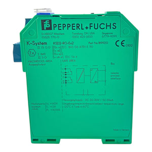 Pepperl+Fuchs Transmitterspeisegerät Modul HSD2-RO-Ex2 189920 DC20-30V/52-39mA