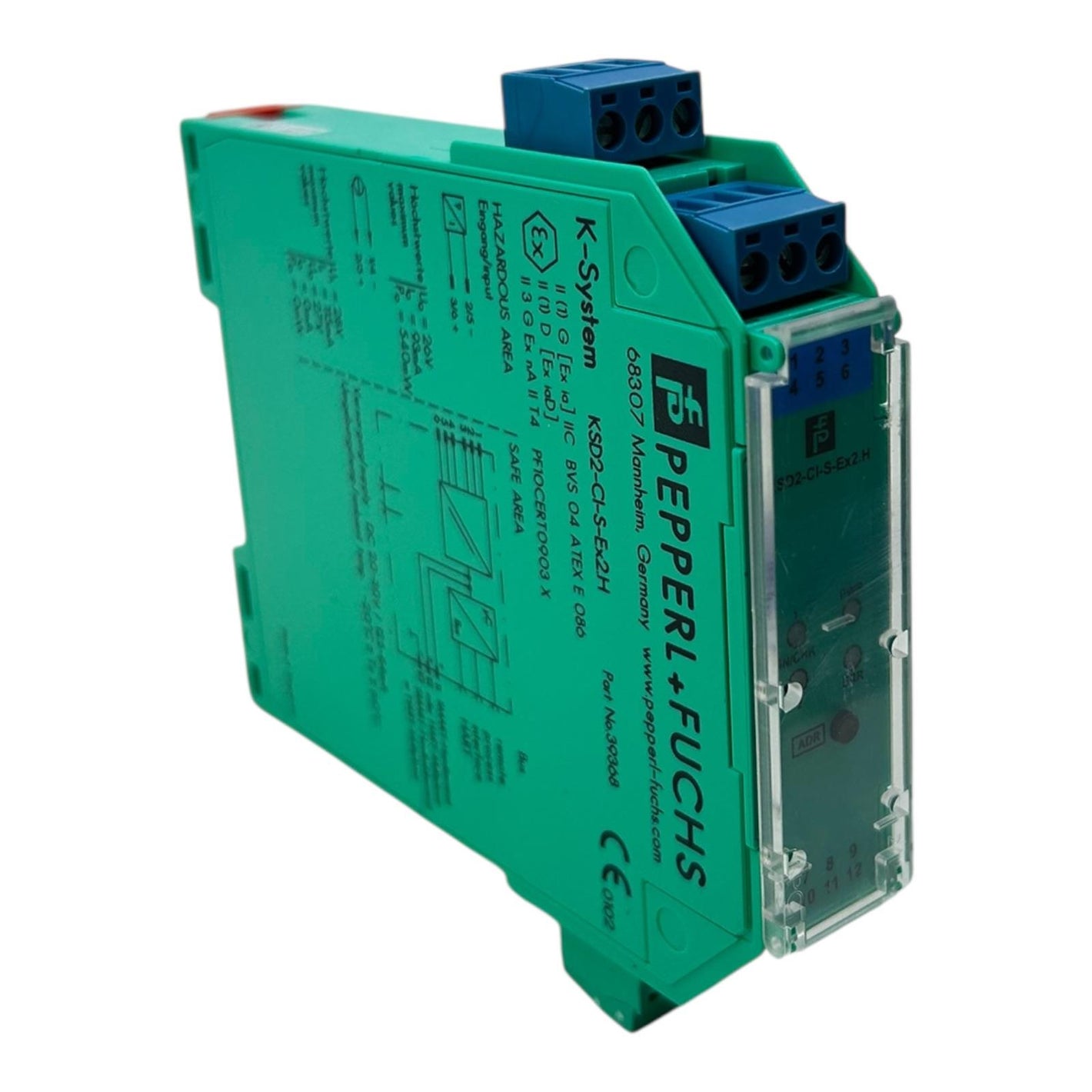 Pepperl+Fuchs HART-Transmitterspeisegerät KSD2-CI-S-Ex2.H 39368 20-30V/125-84mA