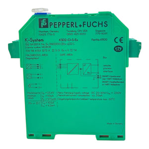 Pepperl+Fuchs Trennschaltverstärker KSD2-CI-S-Ex 41100 DC20-30V/Um=250V ca.55mA