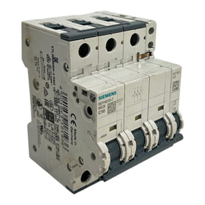 Siemens Leitungsschutzschalter 400V 10kA 3-polig C 10A T=70mm 5SY4310-7