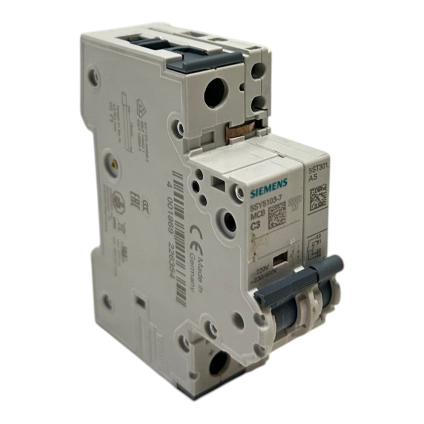 Siemens Leitungsschutzschalter Allstrom DC 220V AC 230/400V 10kA 5SY5103-7