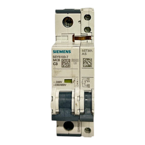 Siemens Leitungsschutzschalter Allstrom DC 220V AC 230/400V 10kA 5SY5103-7