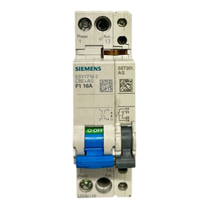 Siemens Geraeteschutzschalter 1polig für industriellen Einsatz 5SY1716-2