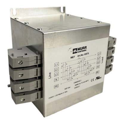 Murr MEF Netzentstörfilter 3-phasig 1-stufig mit N MEF 3/1 N HD 72A T 10575