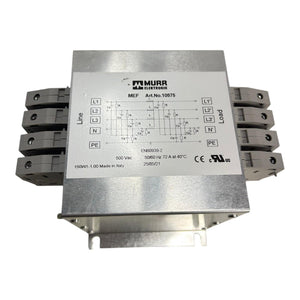 Murr MEF Netzentstörfilter 3-phasig 1-stufig mit N MEF 3/1 N HD 72A T 10575