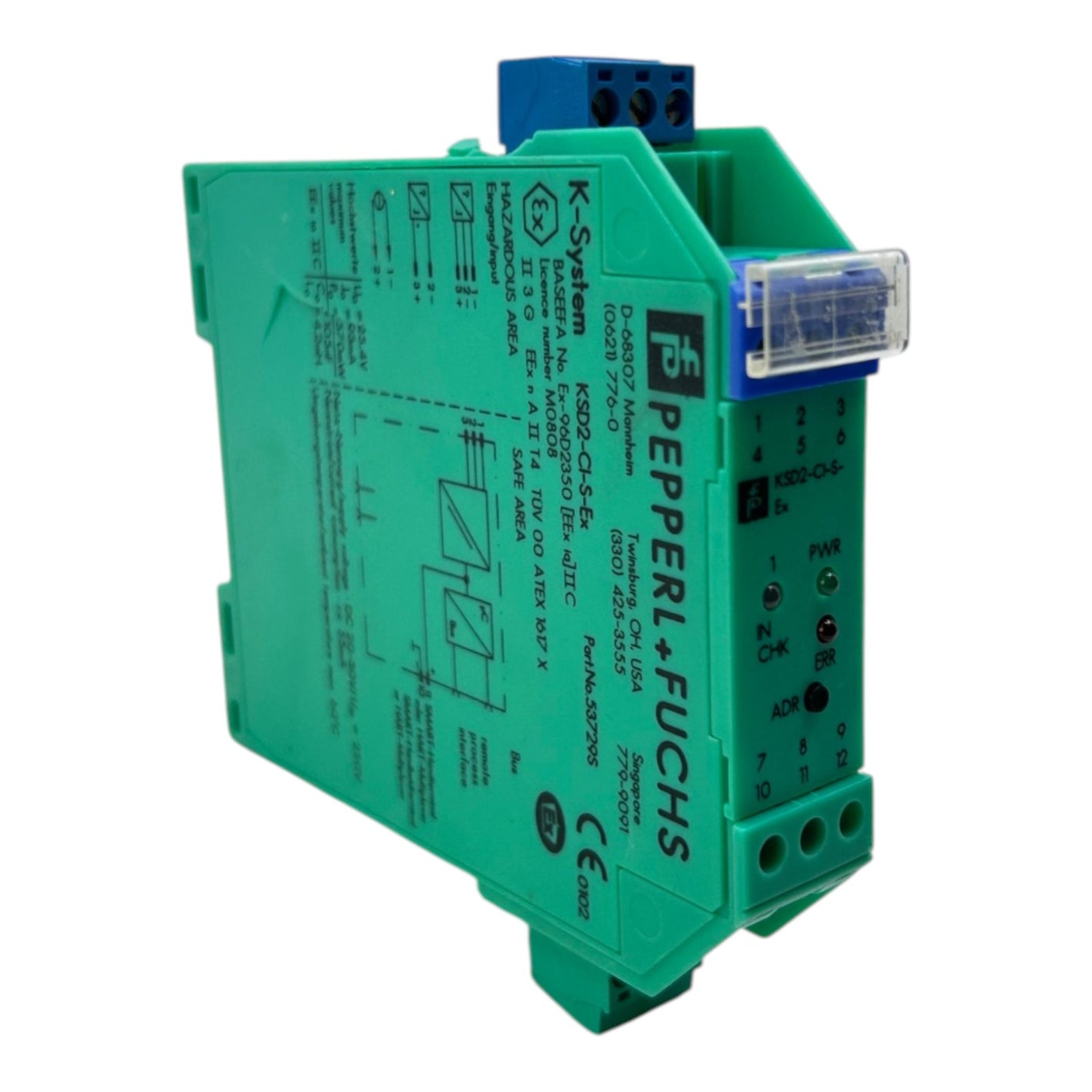 Pepperl+Fuchs Trennschaltverstärker KSD2-CI-S-Ex 53729S DC20-30V/Um=250V ca.55mA