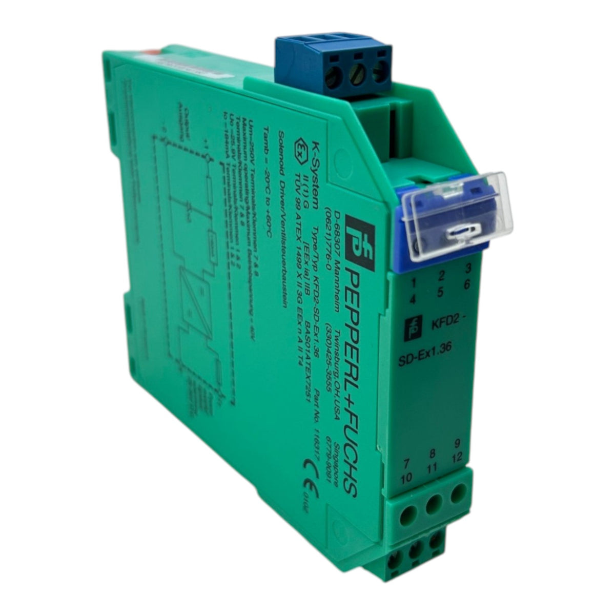 Pepperl+Fuchs Ventilsteuerbaustein Modul KFD2-SD-Ex1.36 116317 20-35V D.C