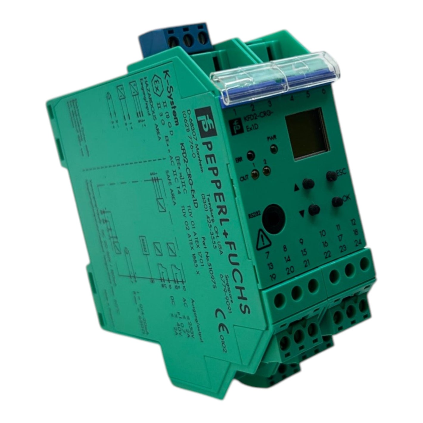 Pepperl+Fuchs Transmitterspeisegerät KFD2-CRG-Ex1.D 51097S DC20-30V/130mA