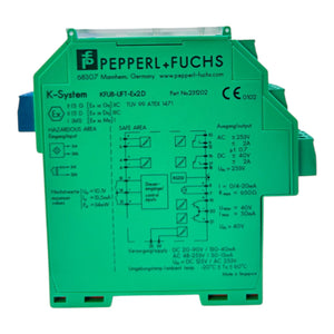 Pepperl+Fuchs Messumformer Frequenzmessumformer Pepperl KFU8-UFT-Ex2.D 231202