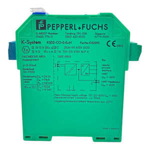 Pepperl+Fuchs Ausgangstrennwandler KSD2-CO-S-Ex.H 103239S DC20-30V/Um=40V ca55mA