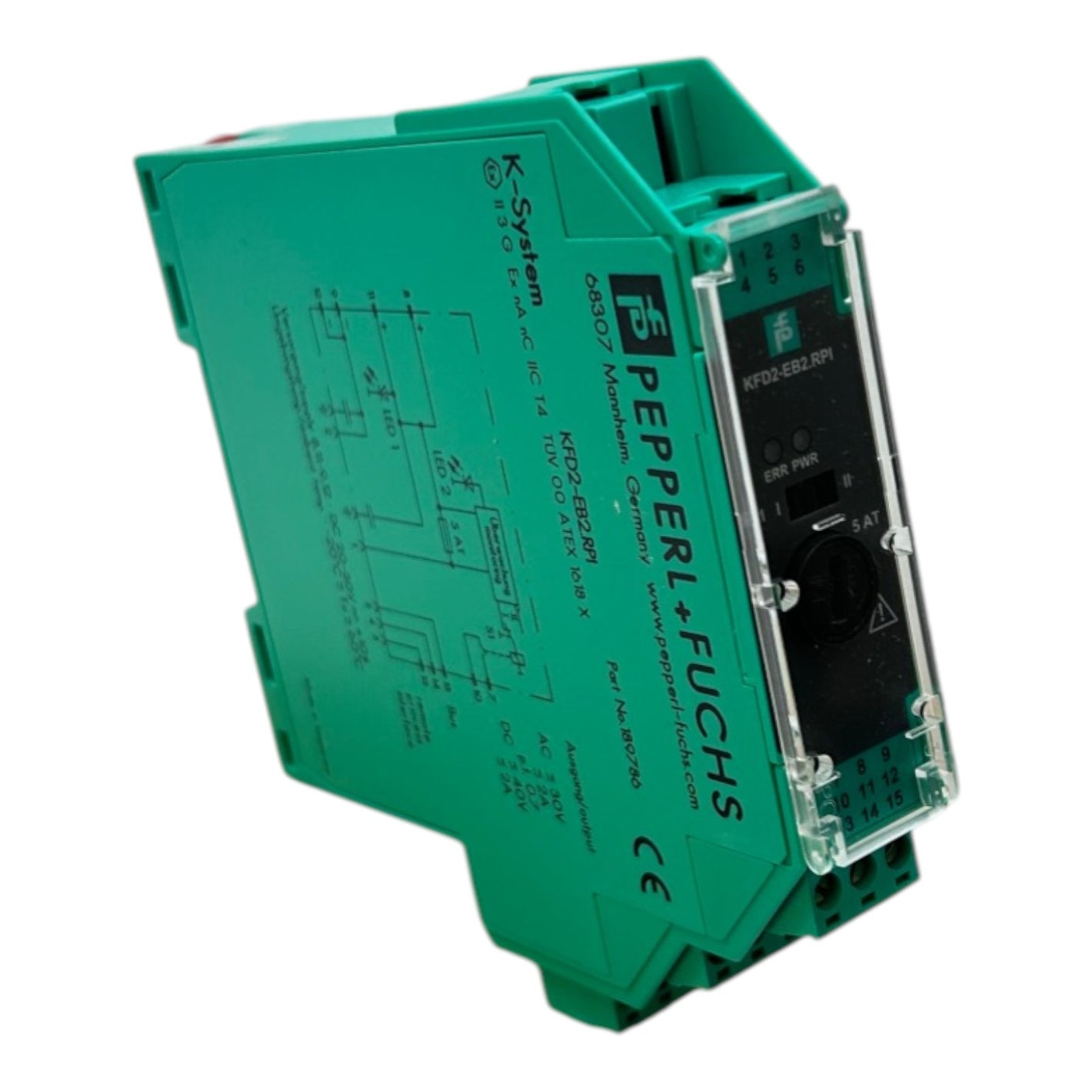 Pepperl+Fuchs K-System Modul Baustein Industrie Einsatz KFD2-EB2.RPI 189786 (mV)